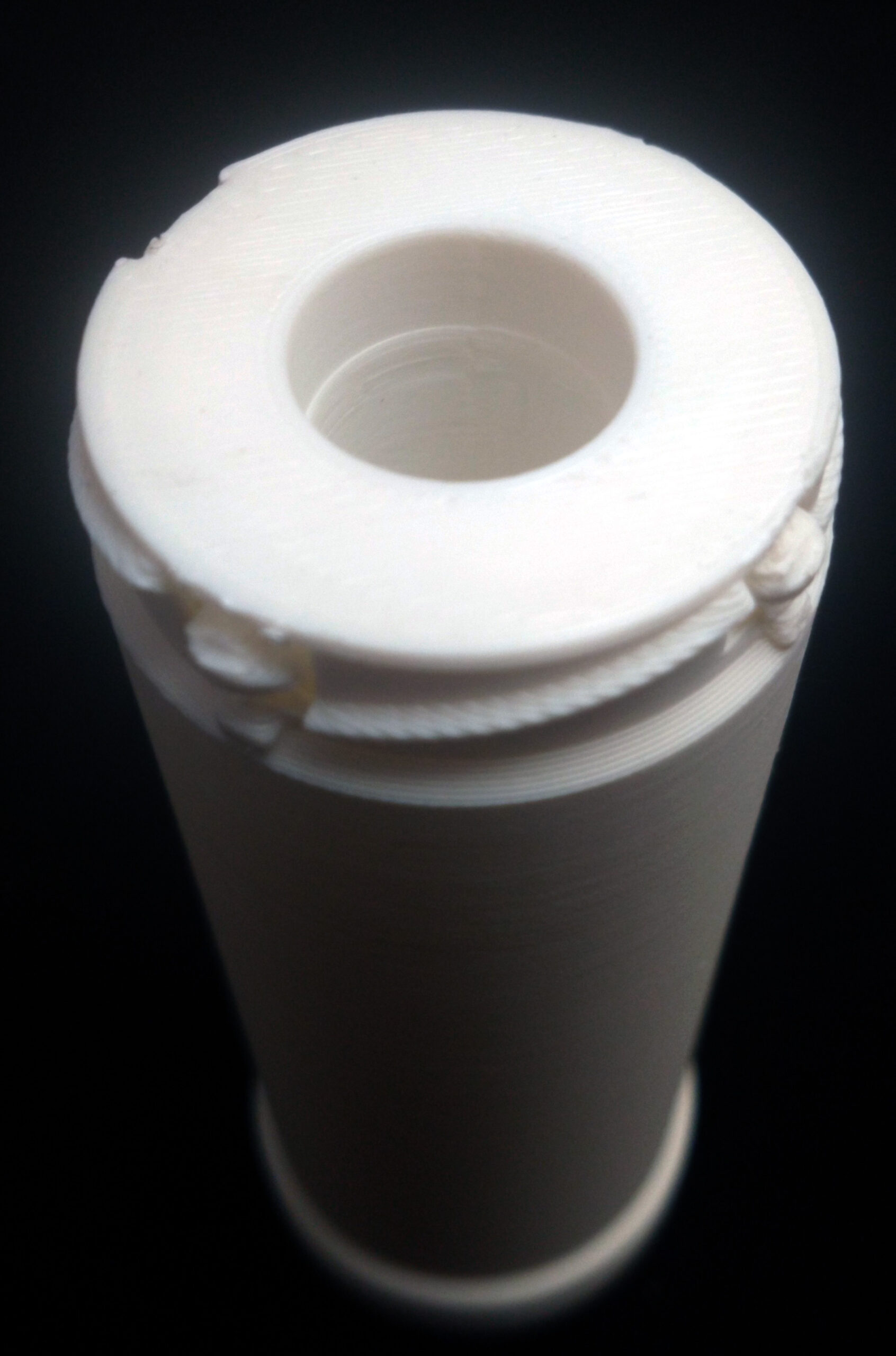NoDots Top View of Phaser Tube